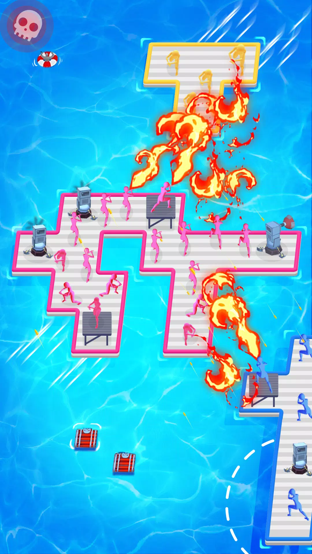 Raft Defense: Crazy Sea Battle应用截图第3张