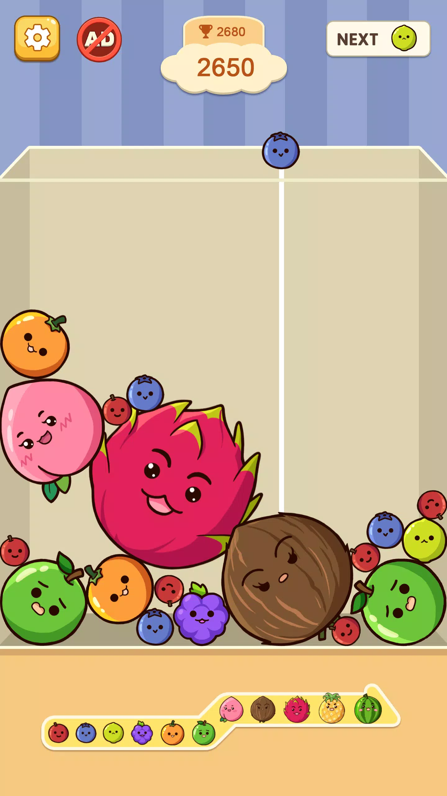 Fruit Merge: Juicy Drop Game 스크린샷 3