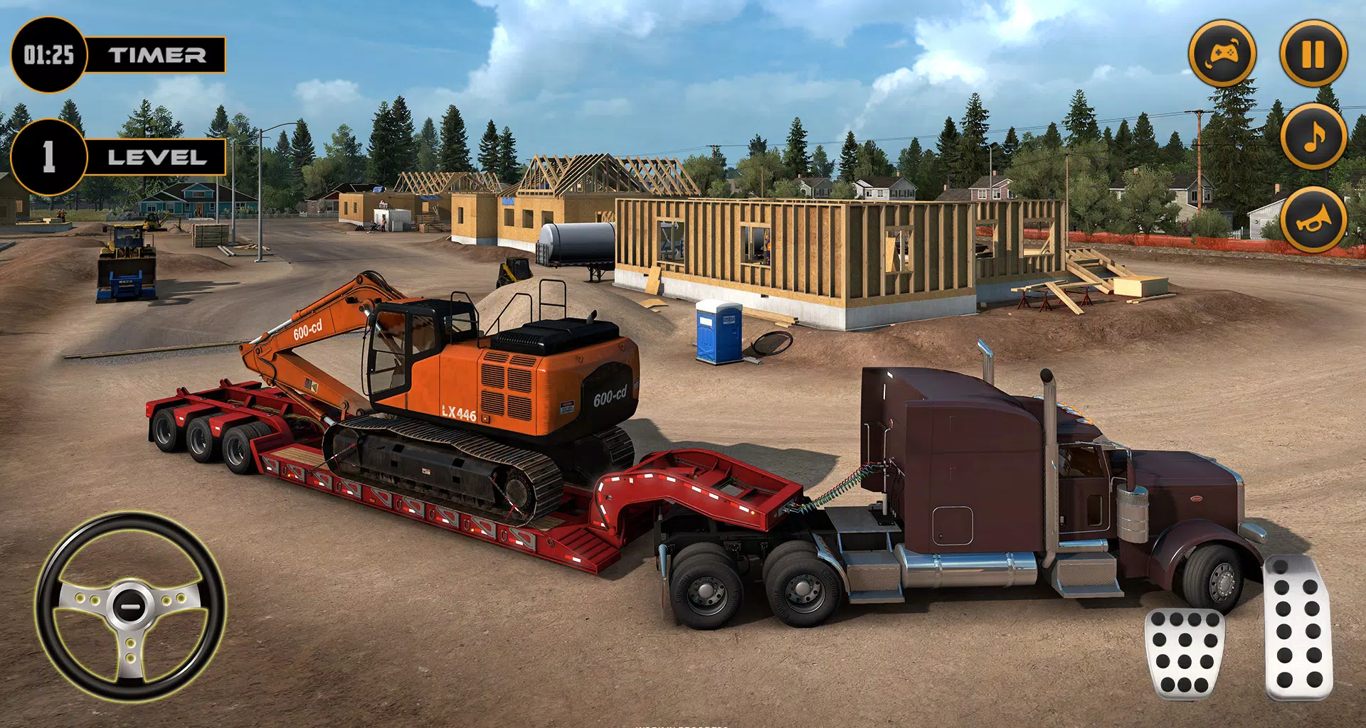 Real Excavator Simulator Games Скриншот 2