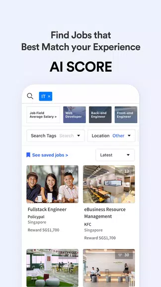 Wanted: Jobs & Career ဖန်သားပြင်ဓာတ်ပုံ 2