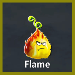 Flame-Kraft aus Meme Fruits