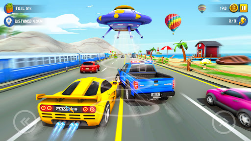 Mini Car Racing Game Offline Schermafbeelding 1