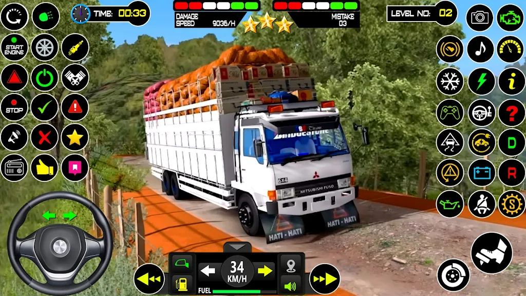 US Mud Truck Transport Game 3D Zrzut ekranu 4