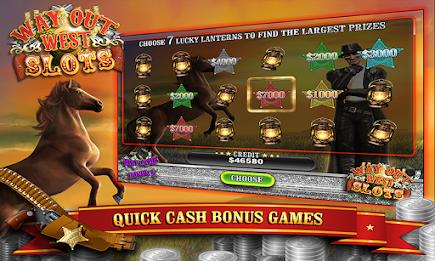 Way Out West Slots ဖန်သားပြင်ဓာတ်ပုံ 2