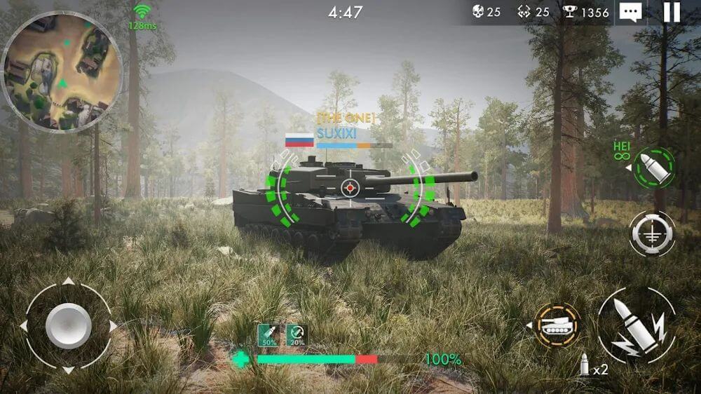 Tank Warfare Mod স্ক্রিনশট 2