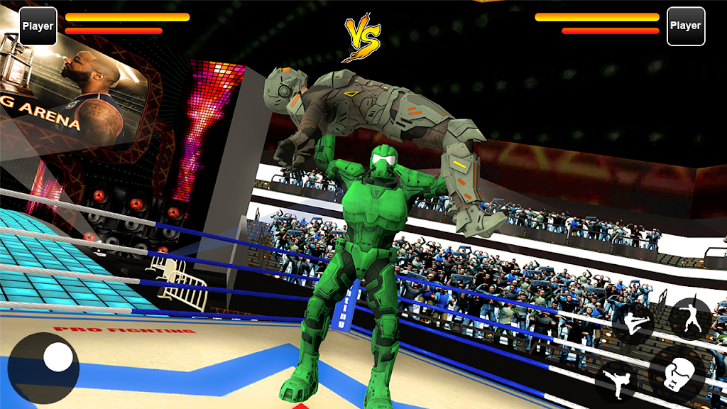 Robot Ring Fighting Real Robot VS Superhero Robot Screenshot 3