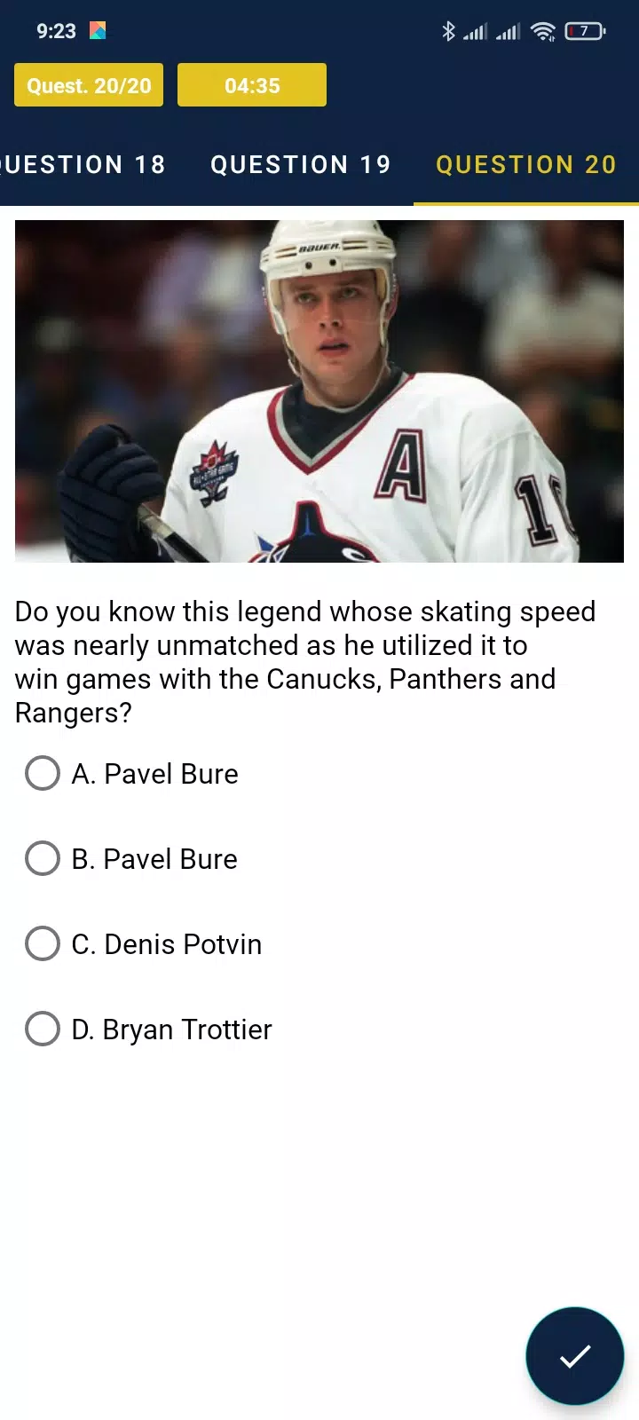 Trivia Game For NHL Addict! Schermafbeelding 3