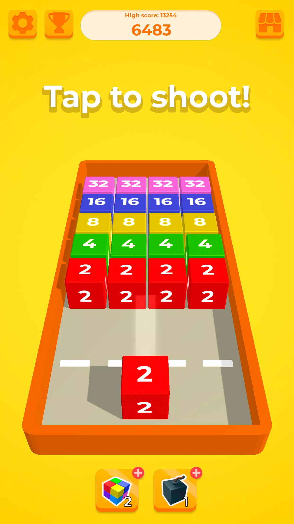 鎖鍊方塊：2048 3D 融合遊戲應用截圖第3張