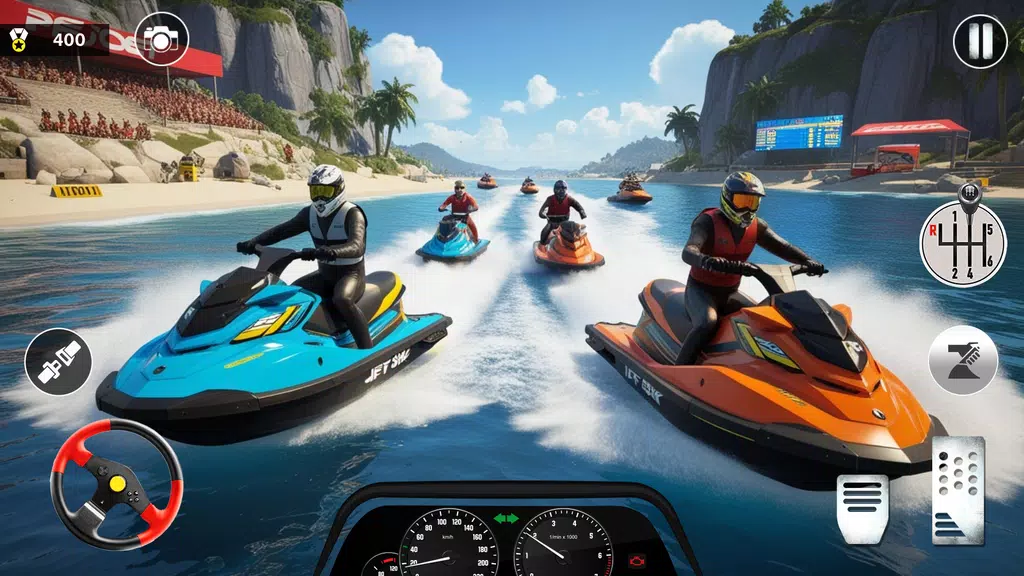 Super Jet Ski 3D Offline Game Ekran Görüntüsü 3