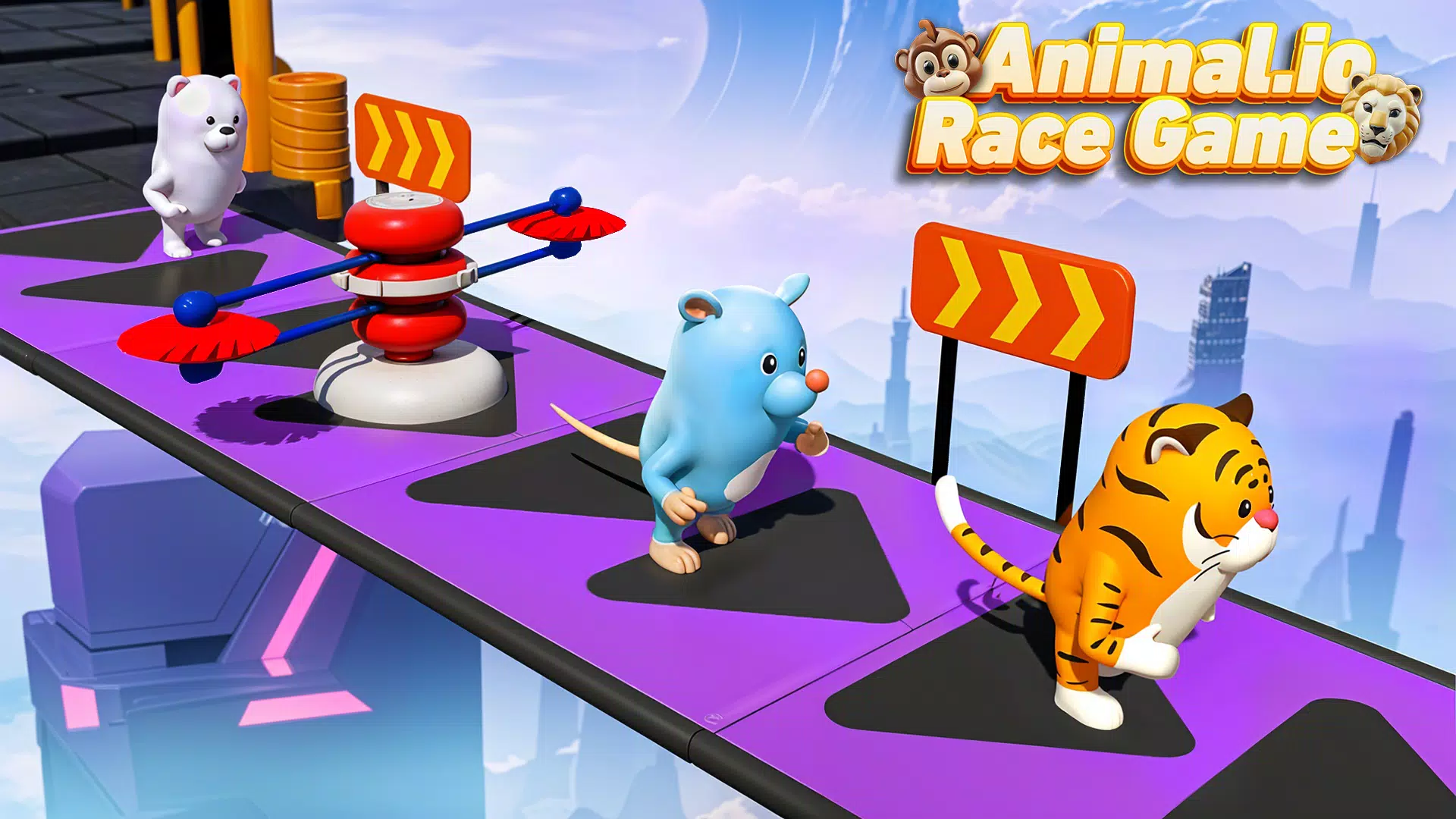 Animal.io - Run Fun Game 스크린샷 1