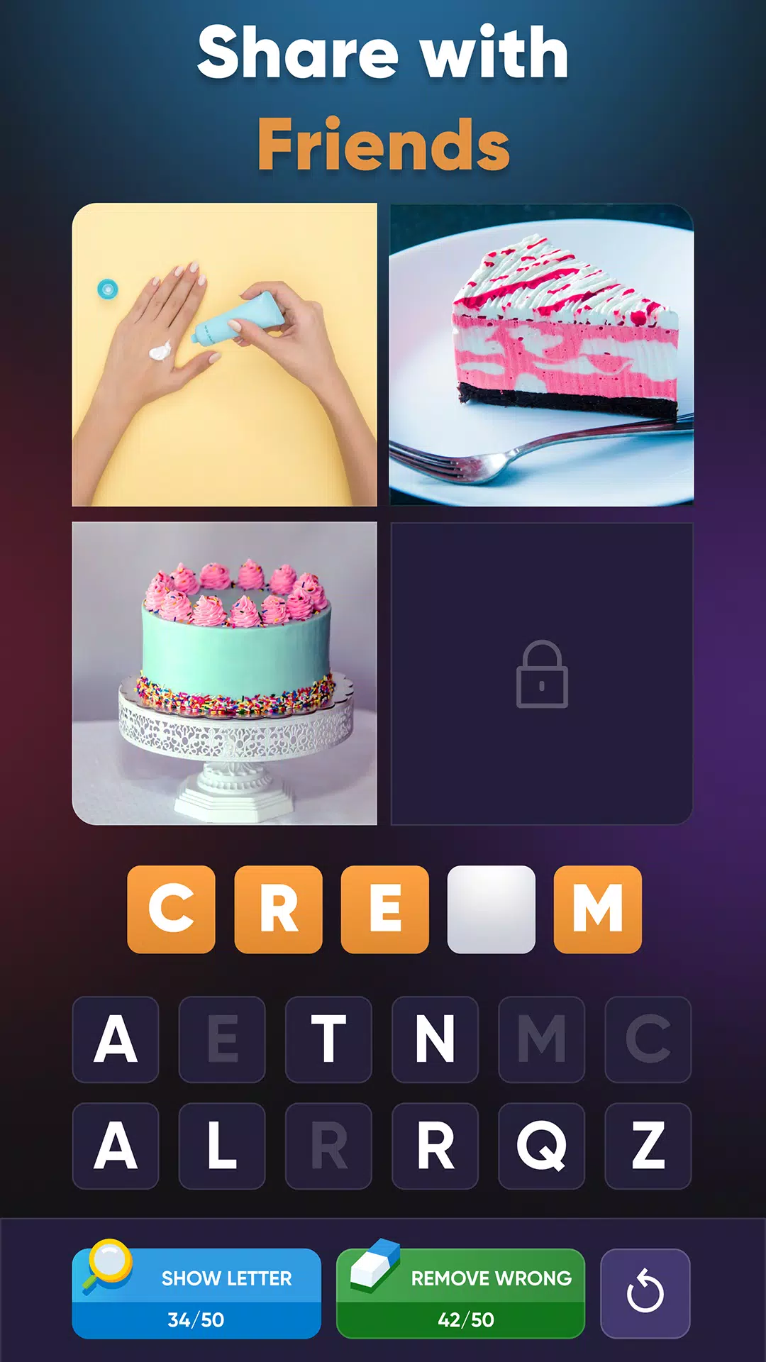 4 Pics Association Word Puzzle應用截圖第3張