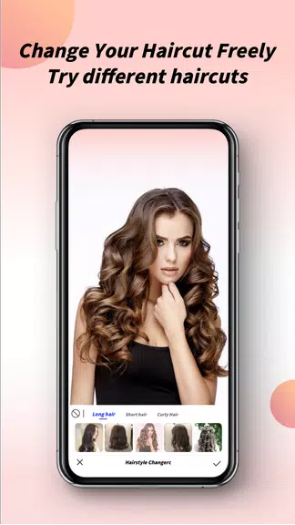 Hairstyle try on应用截图第1张