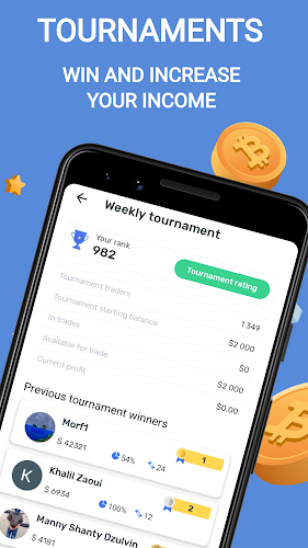 Cryptomania —Trading Simulator Schermafbeelding 2