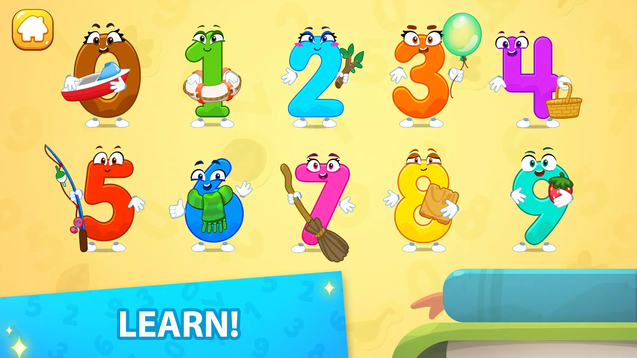 Numbers for kid Learn to count Schermafbeelding 2