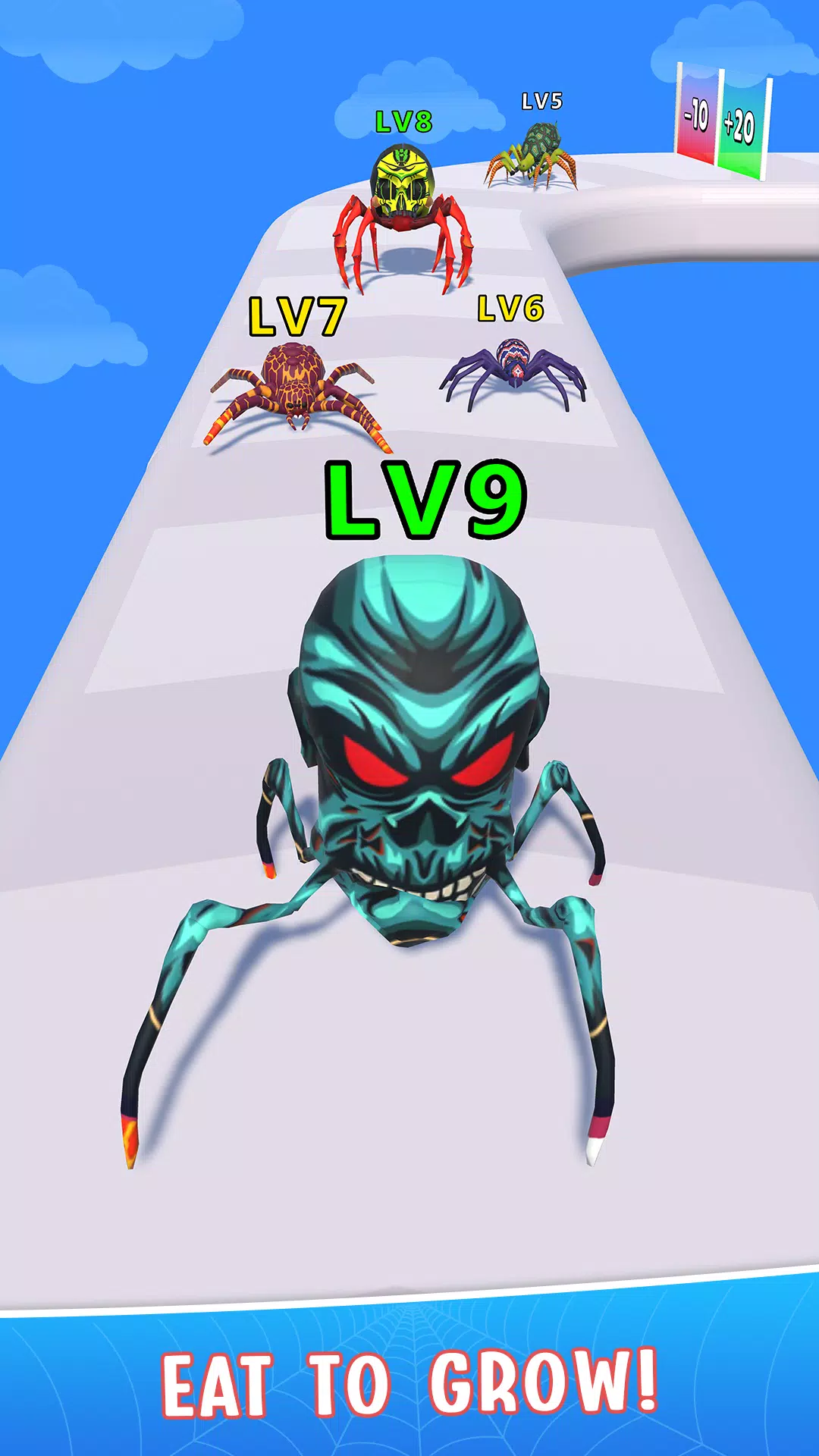 Schermata Spider Run: Spider Evolution 3