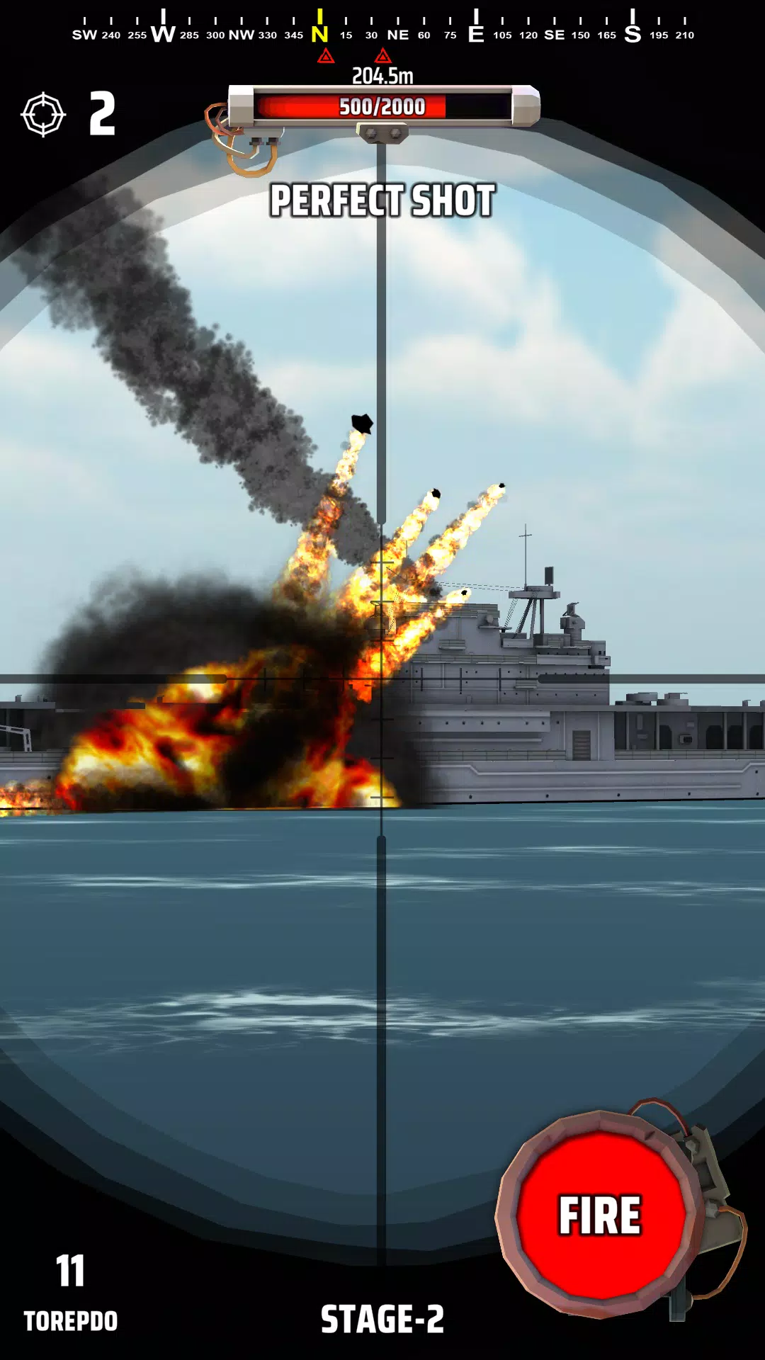 Attack on Ship ဖန်သားပြင်ဓာတ်ပုံ 4