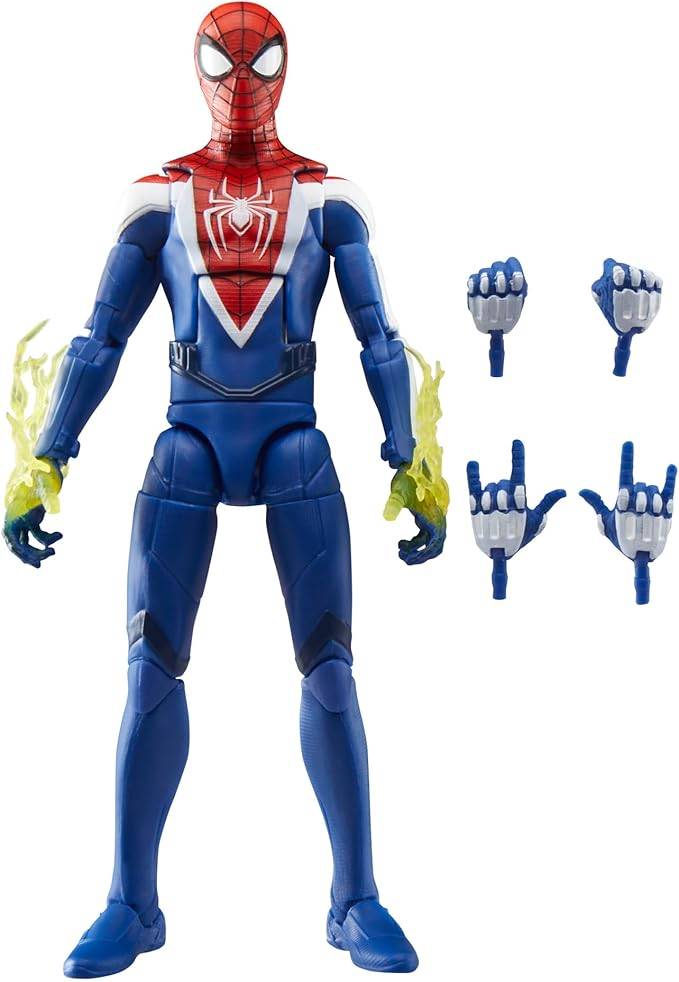 Imahe ng serye ng Spider-Man Marvel Legends Gamerverse Miles Morales na-upgrade na istilo ng suit