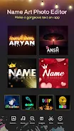 Name Art Photo Editor 3D Text Screenshot 3