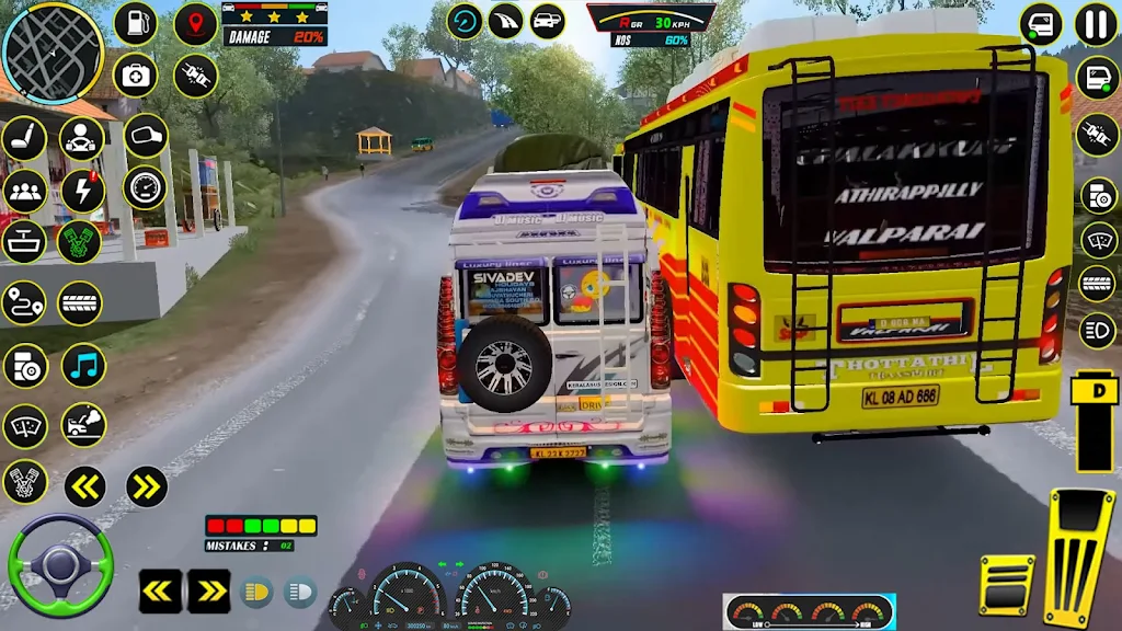 US Public Bus Driving Games 3d ภาพหน้าจอ 3