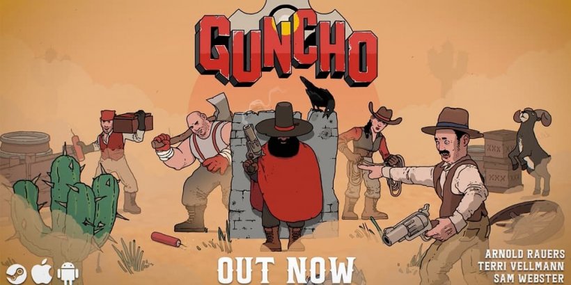 Wild West Puzzle Shooter "Guncho" debut di kedai aplikasi