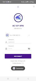 AC VIP VPN ဖန်သားပြင်ဓာတ်ပုံ 2