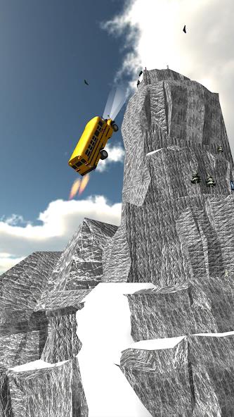 Stunt Truck Jumping Mod Captura de tela 4