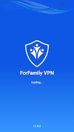 ForFamily VPN (Unlimited VPN) Tangkapan skrin 1