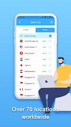 Speedy Quark VPN - 安全&高速代理服務器應用截圖第3張