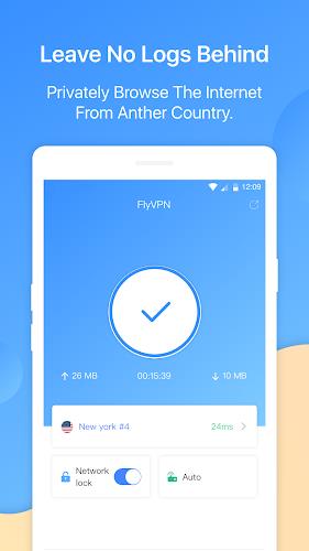 FlyVPN - Secure & Fast VPN Скриншот 1