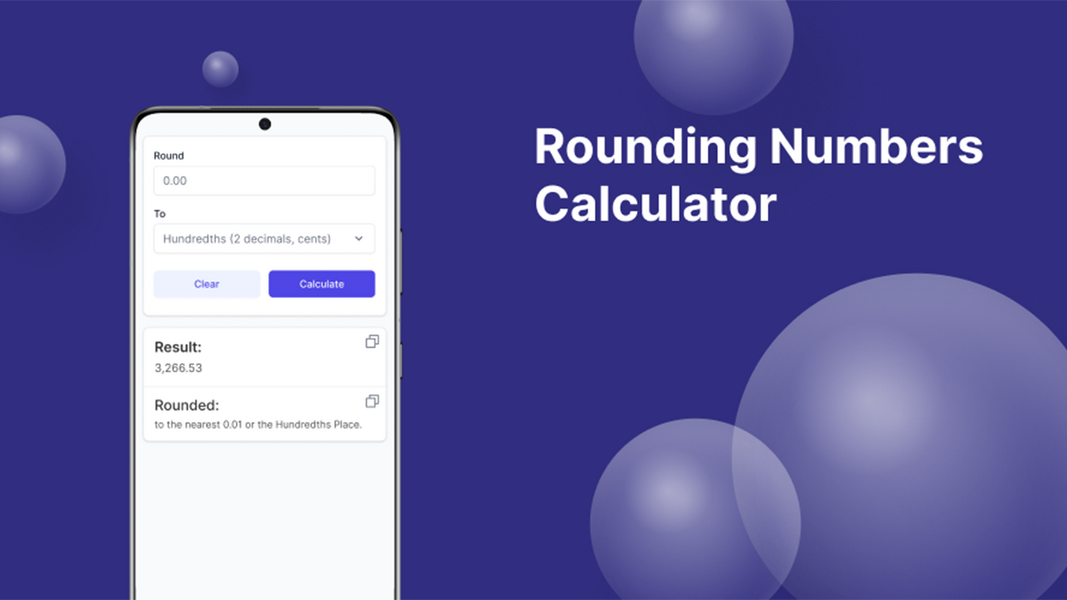 Rounding Calculator ภาพหน้าจอ 3