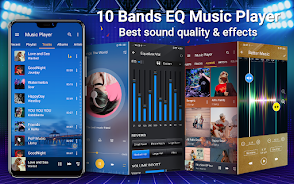 Music Player - Equalizer & MP3 Schermafbeelding 3