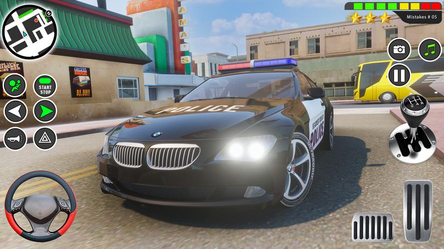 Super Police Car Parking 3D Schermafbeelding 2