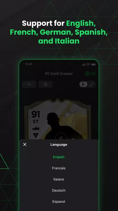 FUT 25 Card Creator Schermafbeelding 2