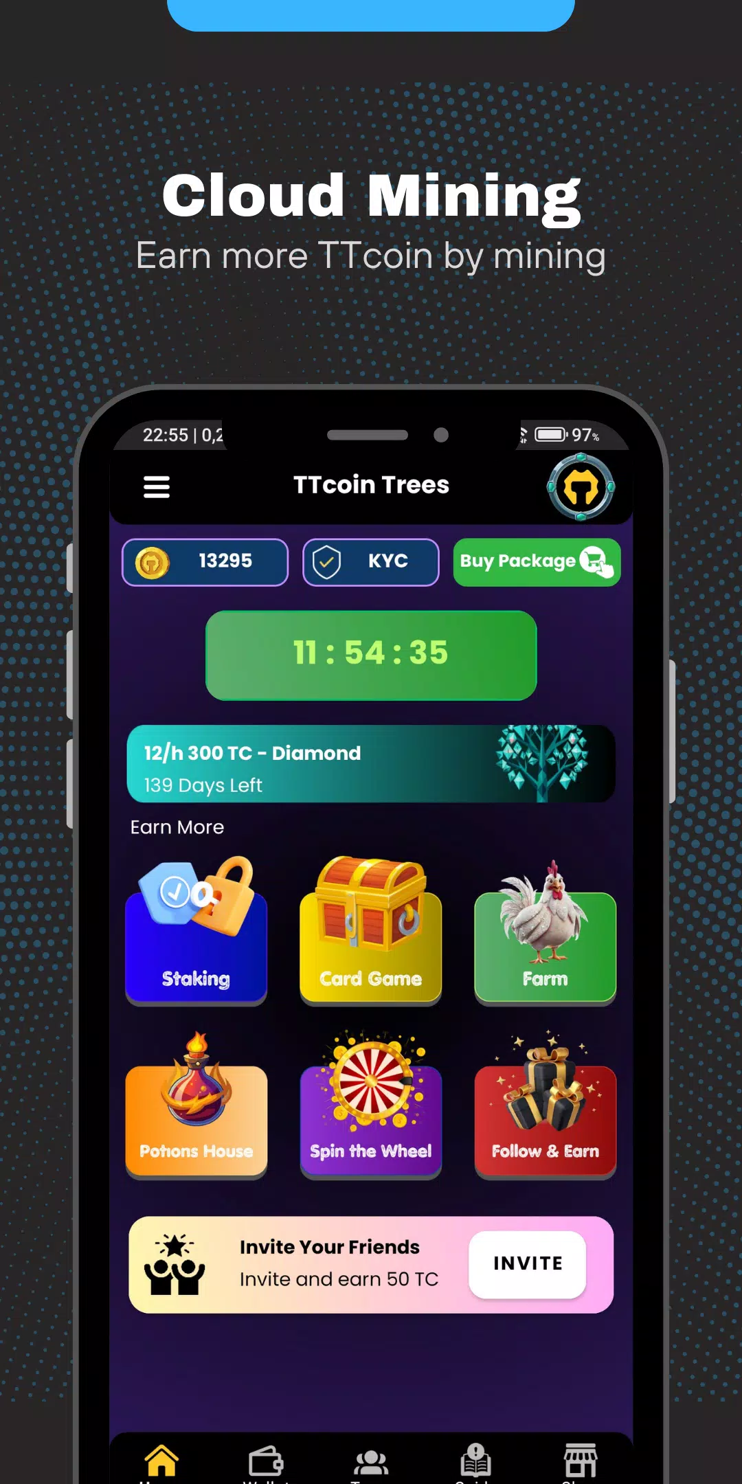TTcoin Trees Captura de pantalla 2