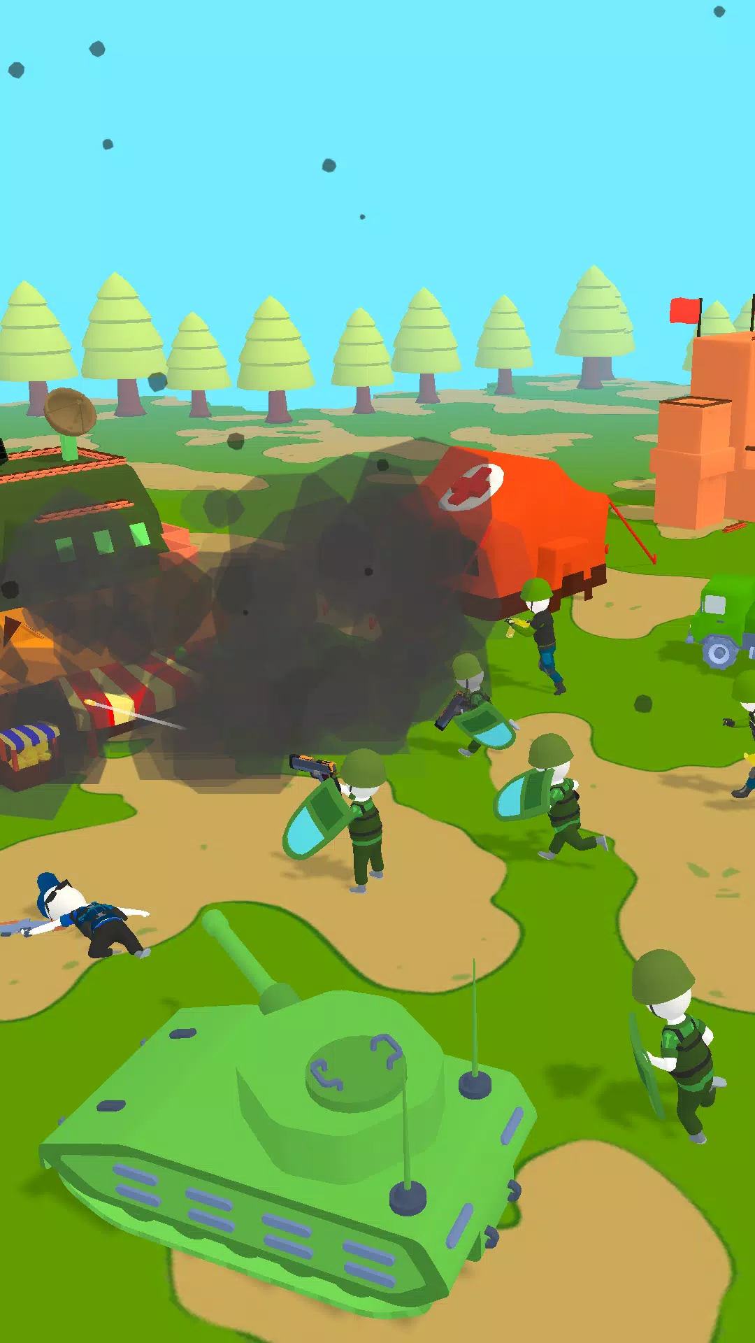 Island Warfare 3D: Guns’ Land Captura de pantalla 4