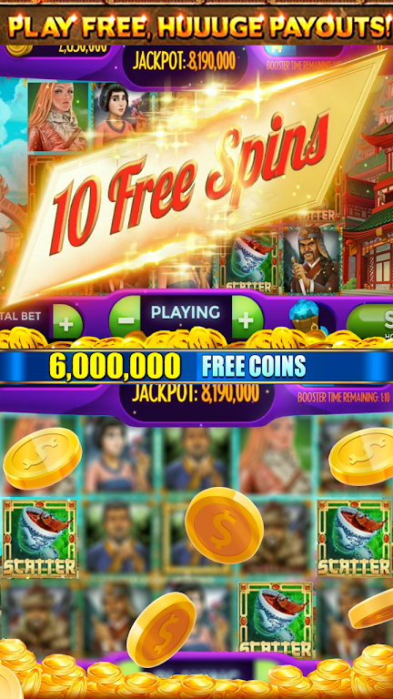 Chinese Opera Dynasty Free Vegas Slot Machine Screenshot 3