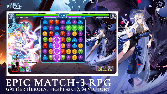 Heroes & Puzzles スクリーンショット 1