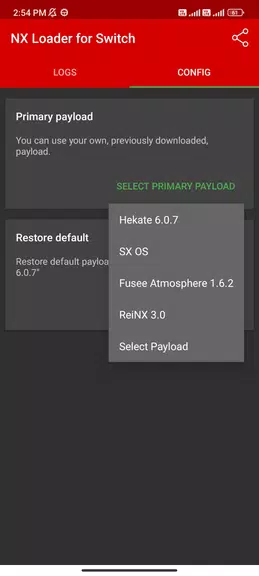 NX Loader for Switch Screenshot 1