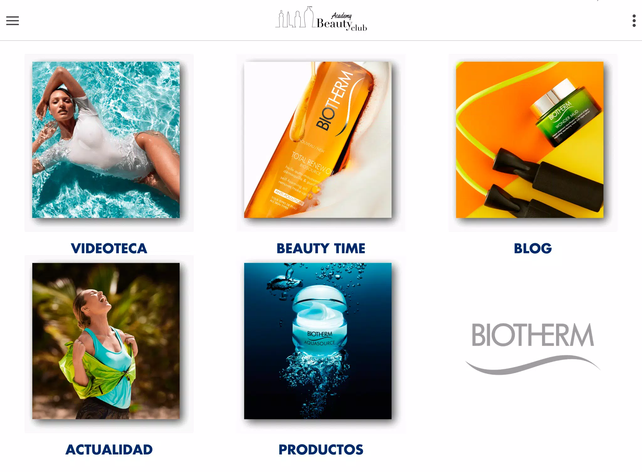 Academy Beauty Club App Schermafbeelding 2