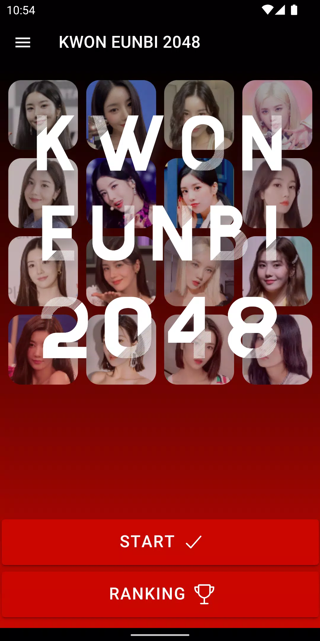 KWON EUNBI 2048 Game ဖန်သားပြင်ဓာတ်ပုံ 2