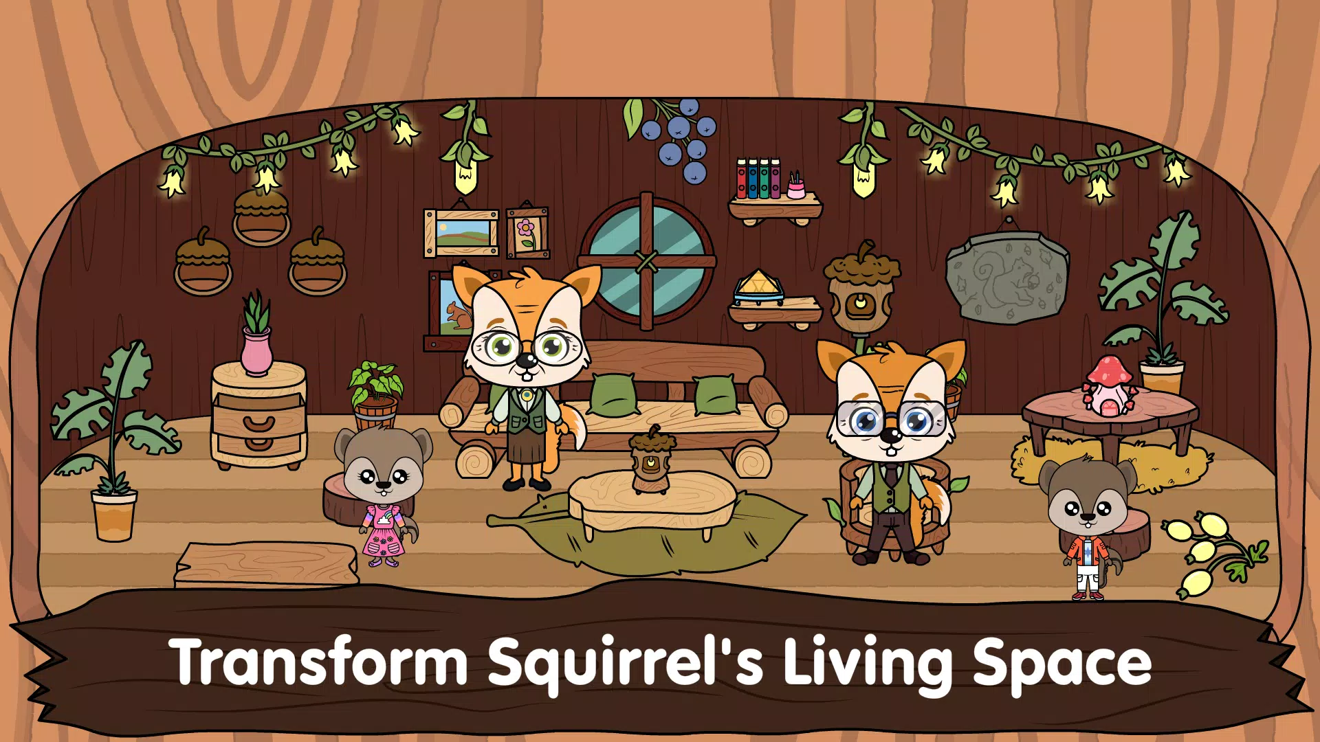 Animal Town - My Squirrel Home Screenshot 1