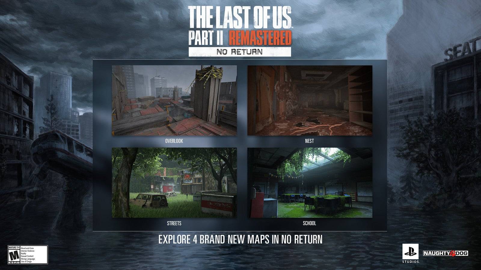 Dört yeni harita için geri dönüş ayarlanmadı. Resim Kredisi: Sony Interactive Entertainment.