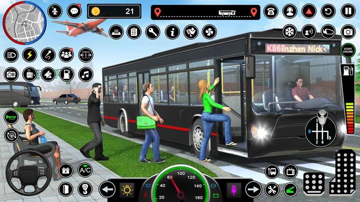 Bus Simulator - Driving Games Captura de tela 2