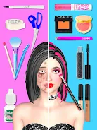 Lip Art Beauty Makeup Games Capture d'écran 3