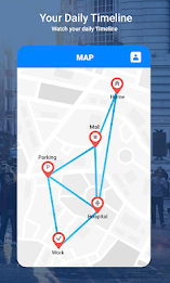 Map Location Timeline Schermafbeelding 1