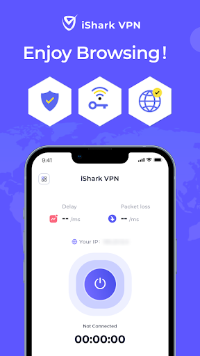 iSharkVPN - Secure & Super Vpn ภาพหน้าจอ 4