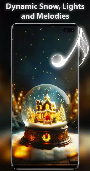 Snow Live Wallpaper Schermafbeelding 2