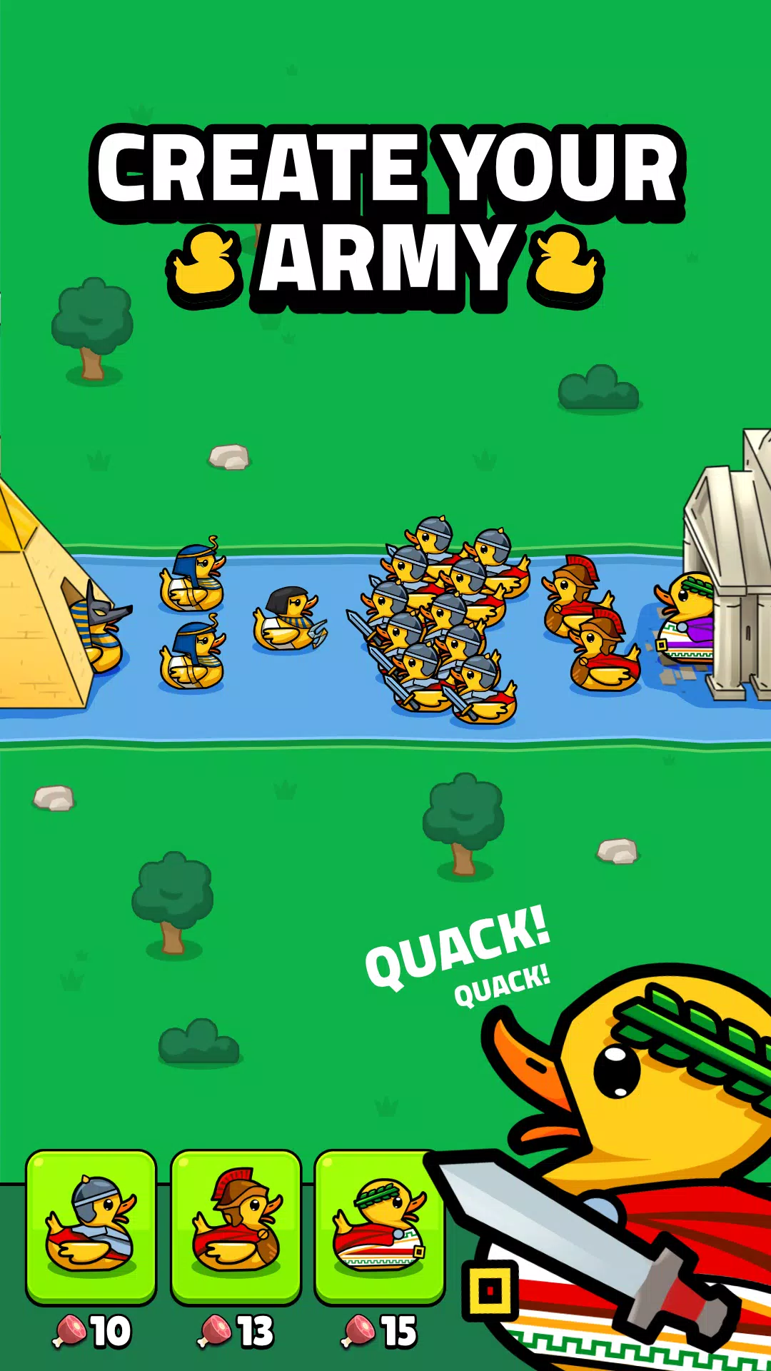 Age of Duck Warriors: War Game Capture d'écran 4