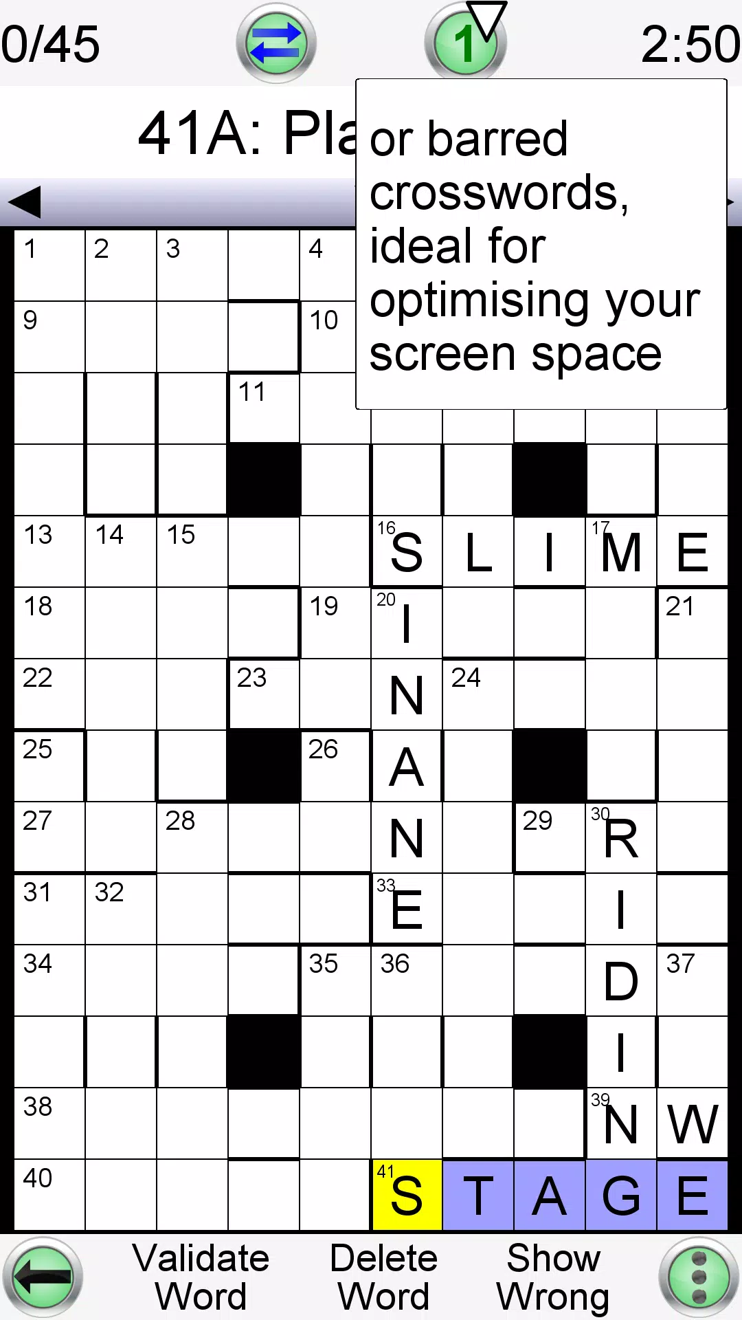 Arrow Crossword Captura de tela 3