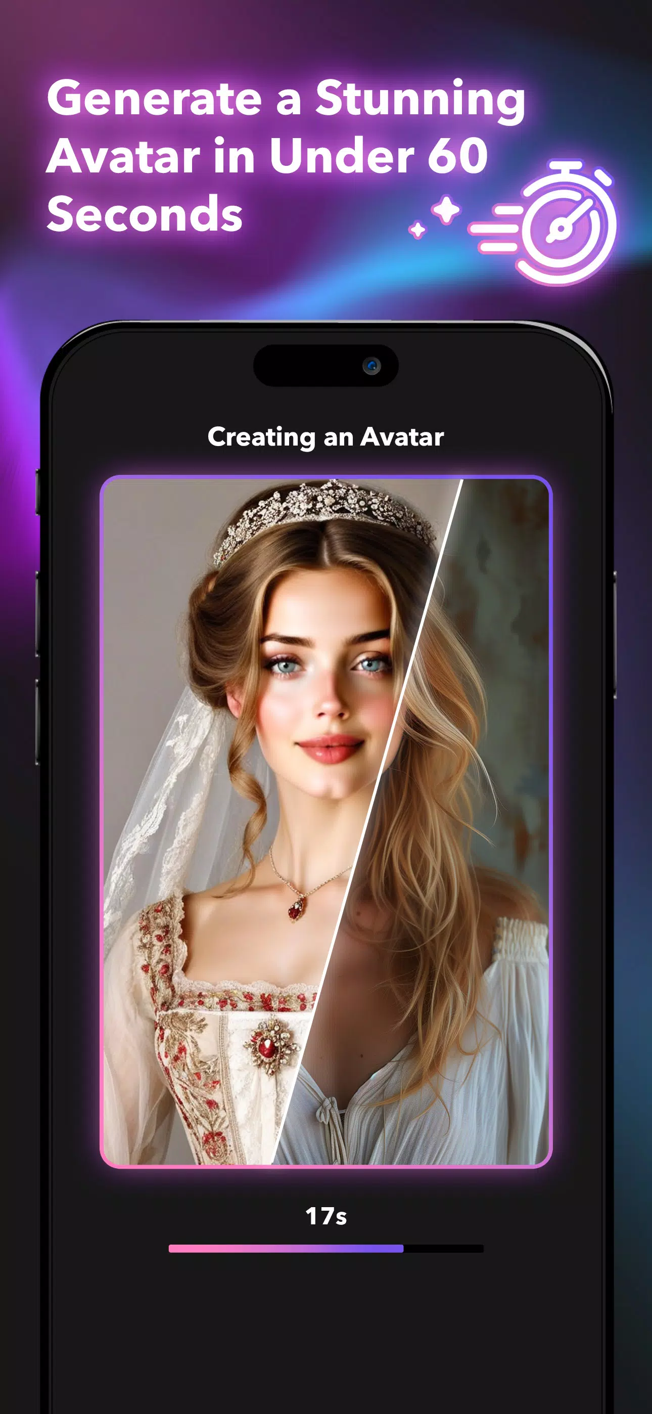 Aurora: AI Portrait Generator ဖန်သားပြင်ဓာတ်ပုံ 1